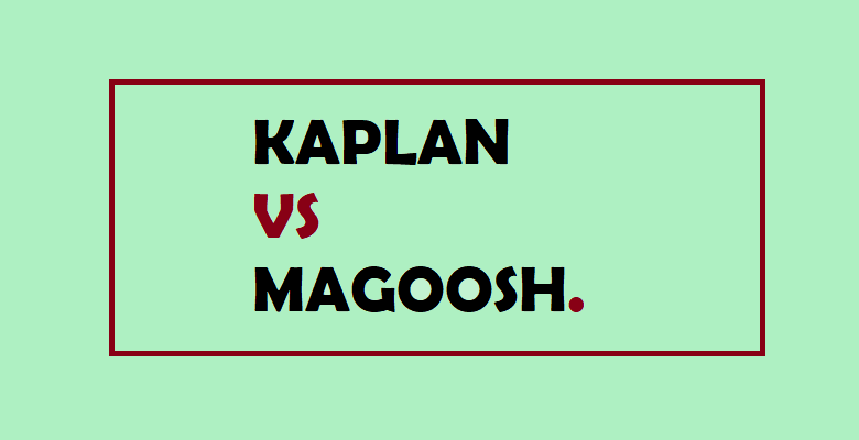 Kaplan Vs Magoosh GRE